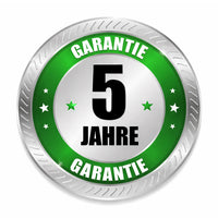5 Jahre Garantie